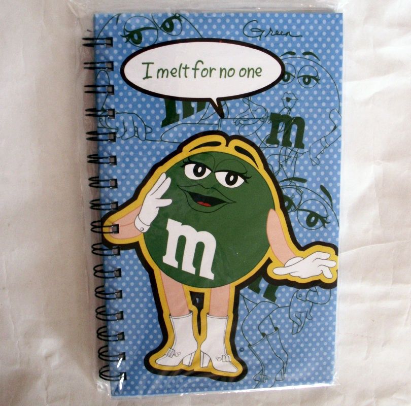 M/&M/'s Magnetic Memo pad~60 Sheets~Characters
